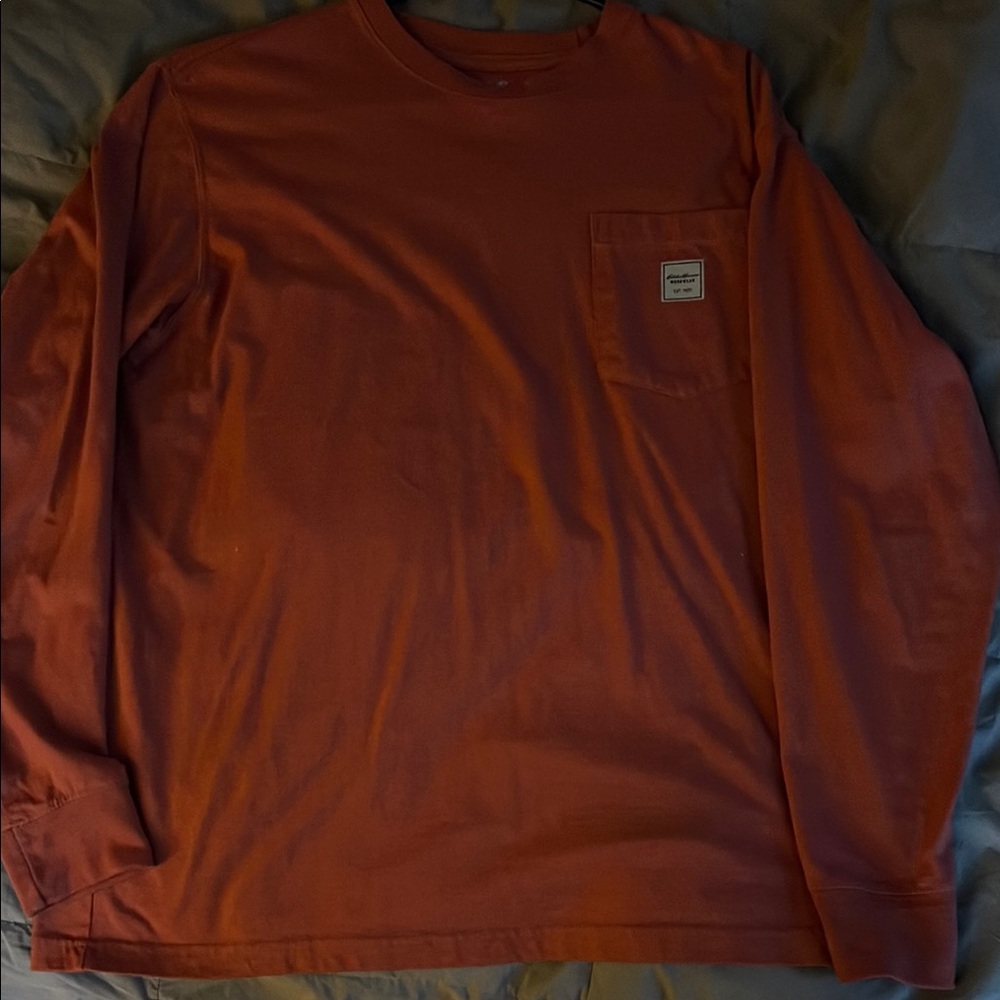Rust Long Sleeve Shirt